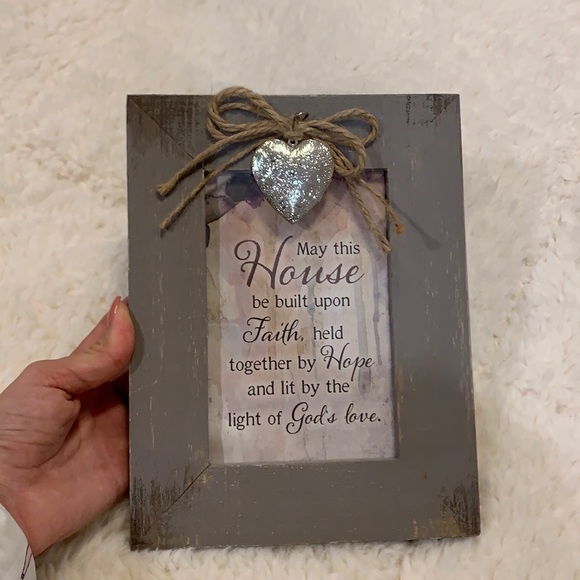 Other - Religious Wooden Picture Frame